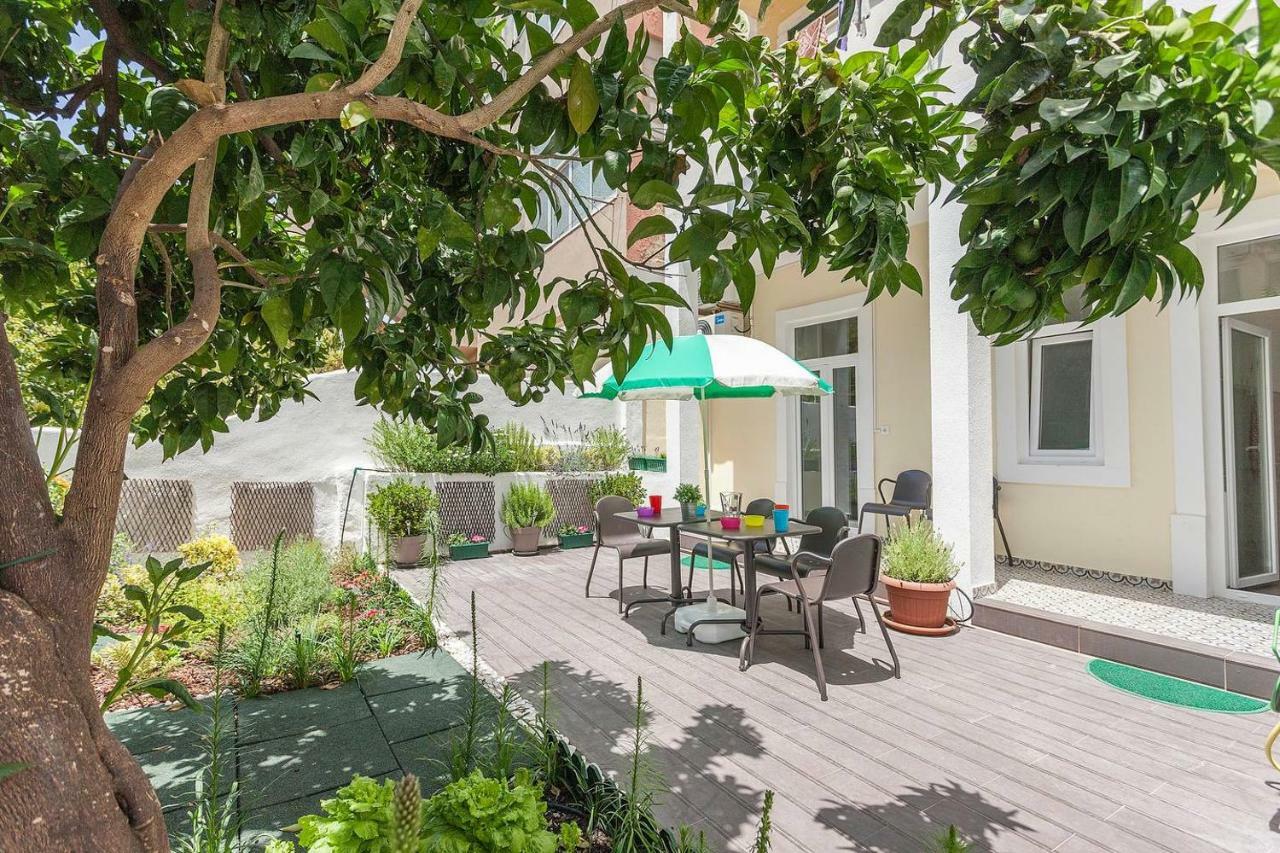 Sunny Orange Garden Apartment In Central ליסבון מראה חיצוני תמונה