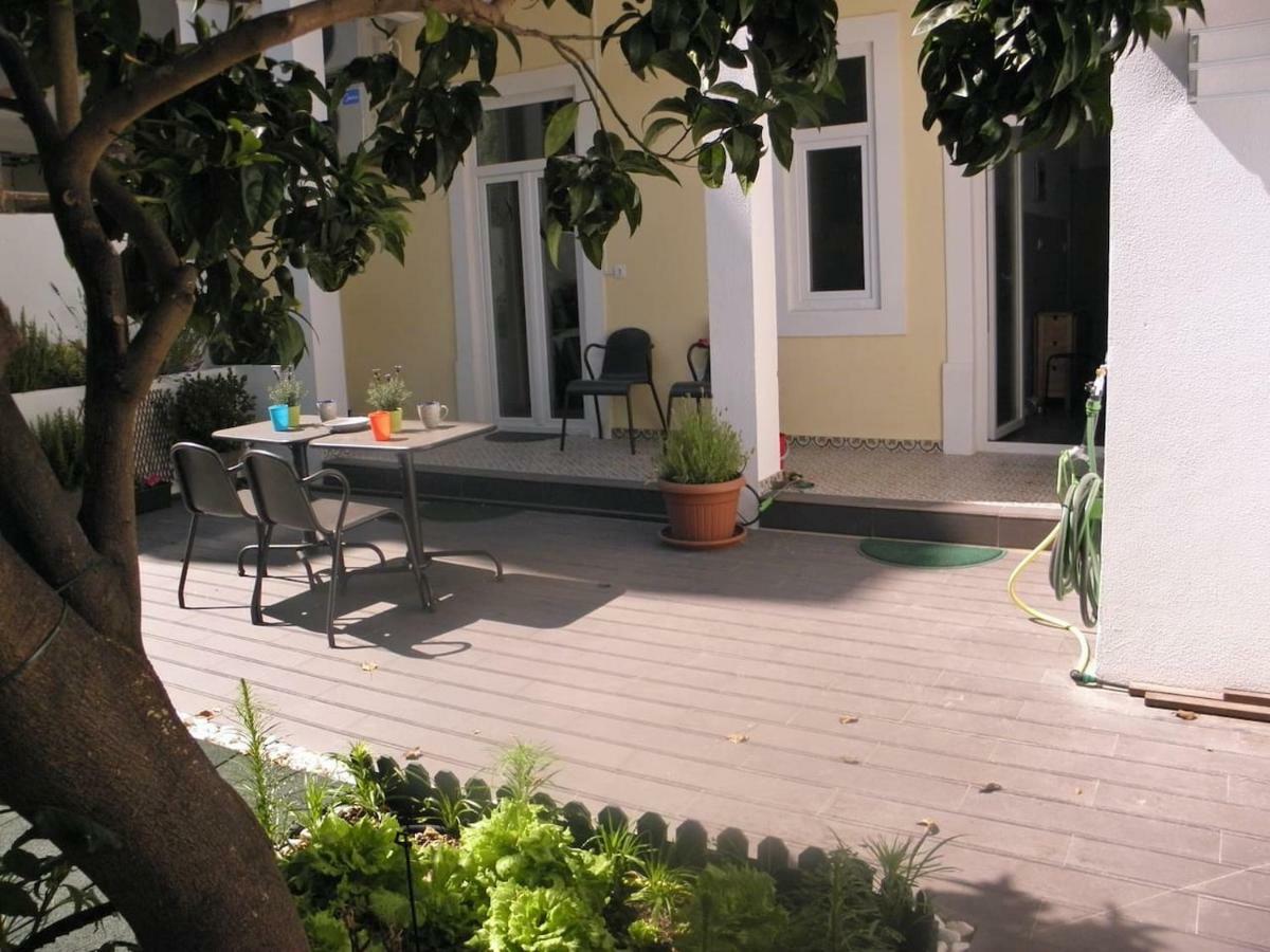 Sunny Orange Garden Apartment In Central ליסבון מראה חיצוני תמונה